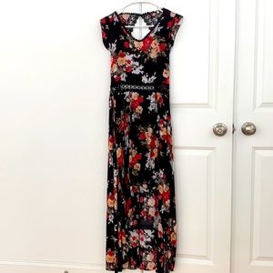 Open back, high-low dress